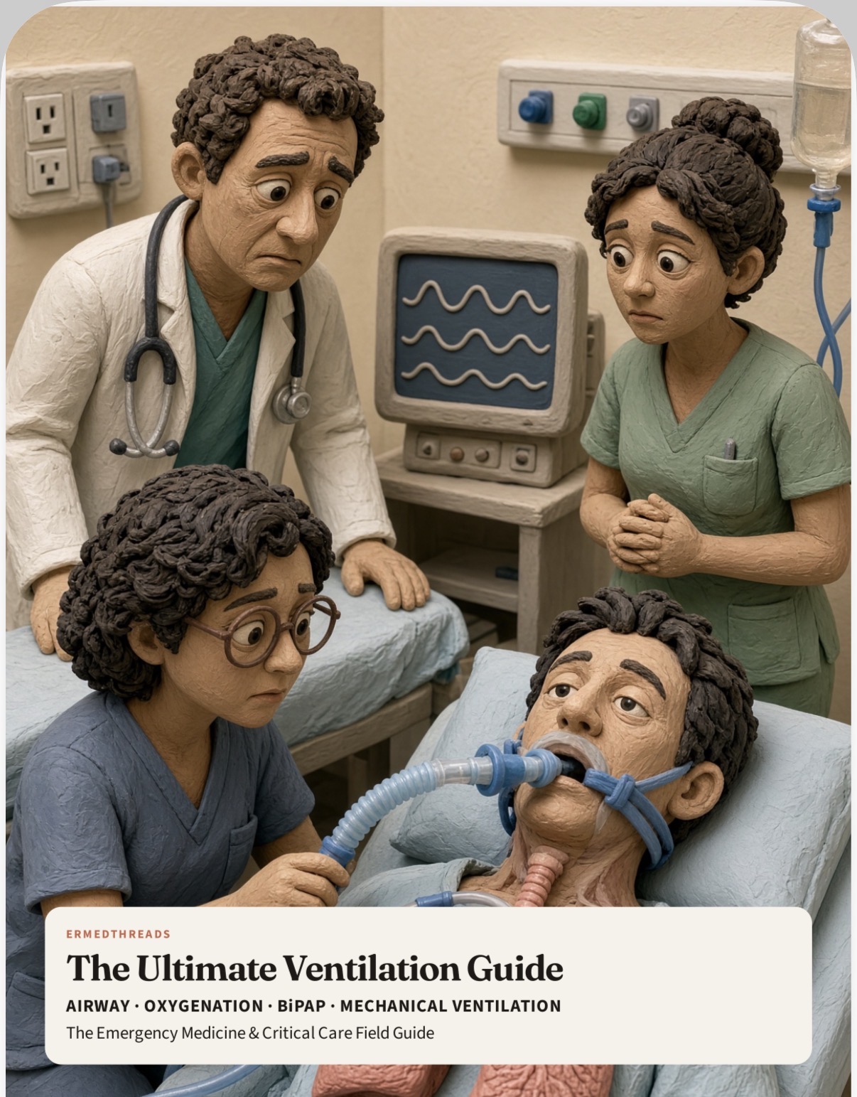 Clay-style ventilator illustration for the Ultimate Ventilator Guide